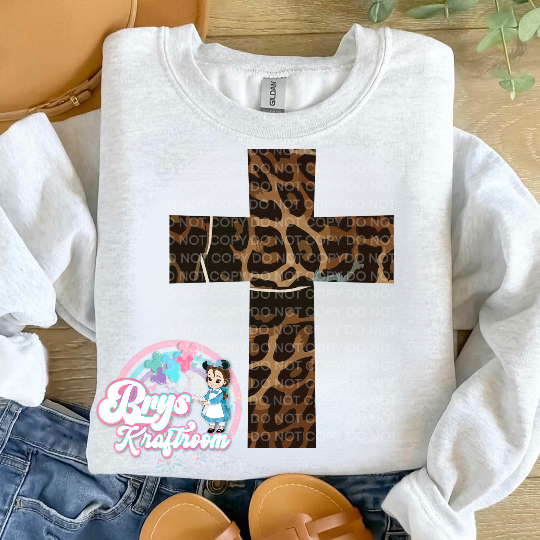 Cheetah Brown Cross