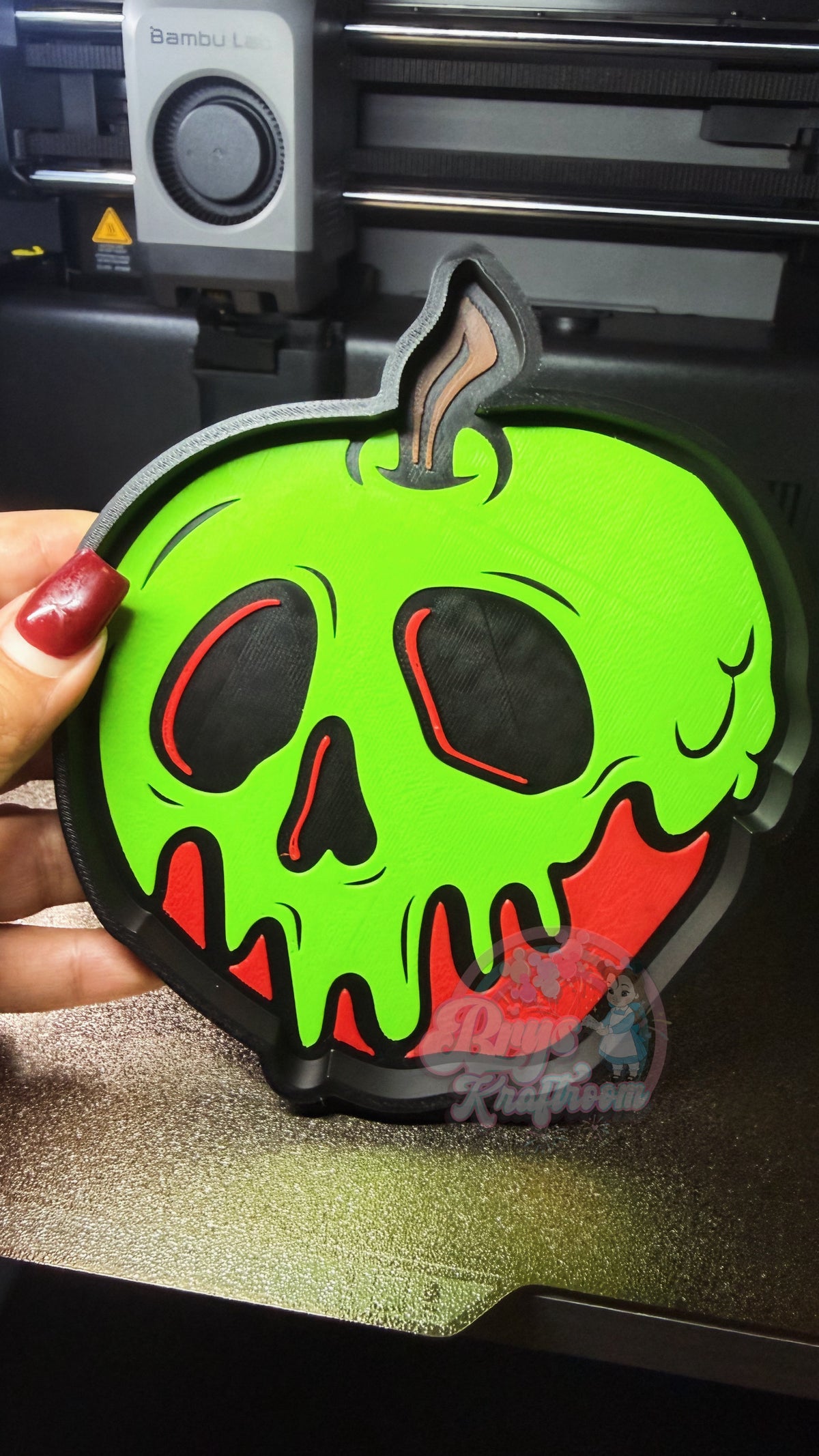 Bad Apple | Sticky Note Holder | 3D