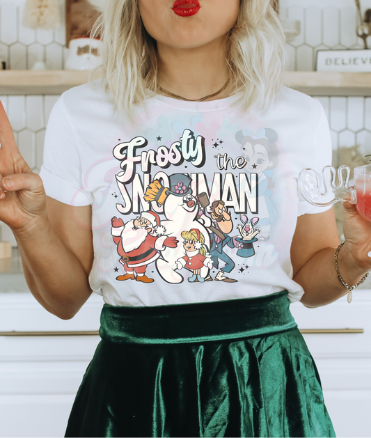 Frosty The Snowman (Black Font)