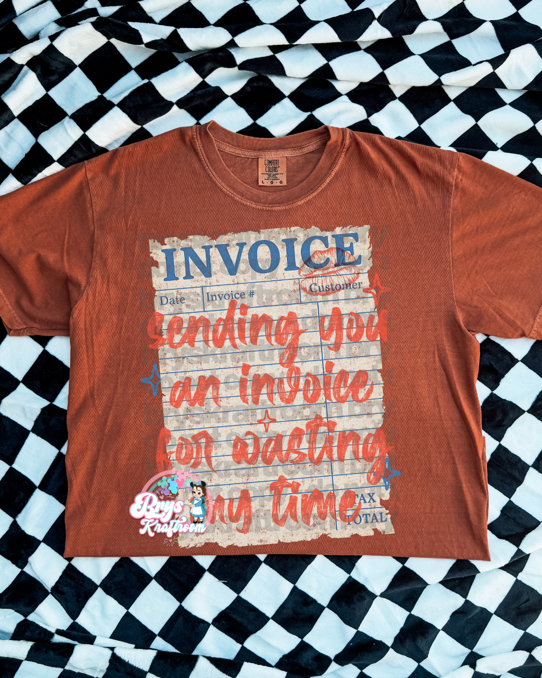 Invoice For Wasting My Time