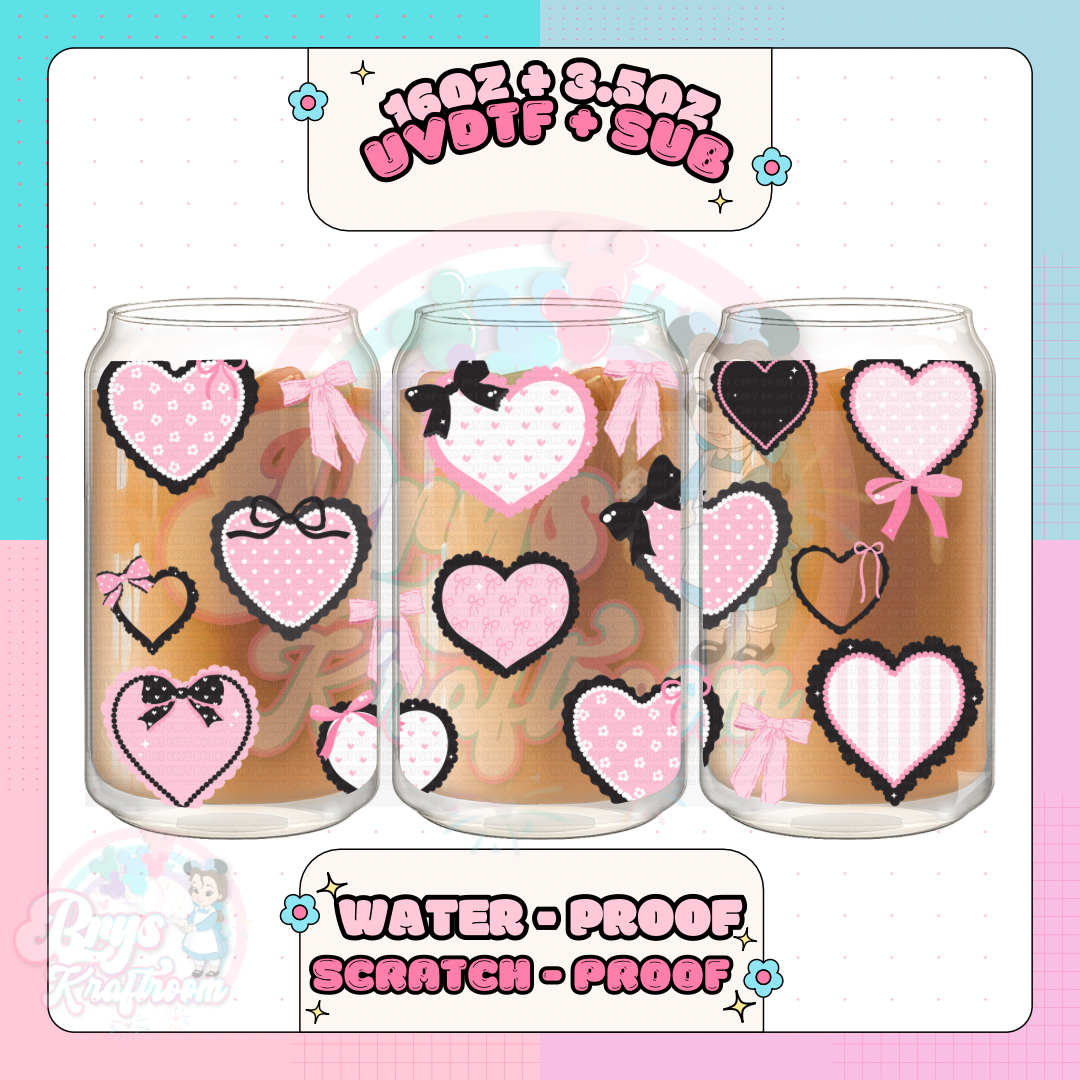Flirty Emo Hearts