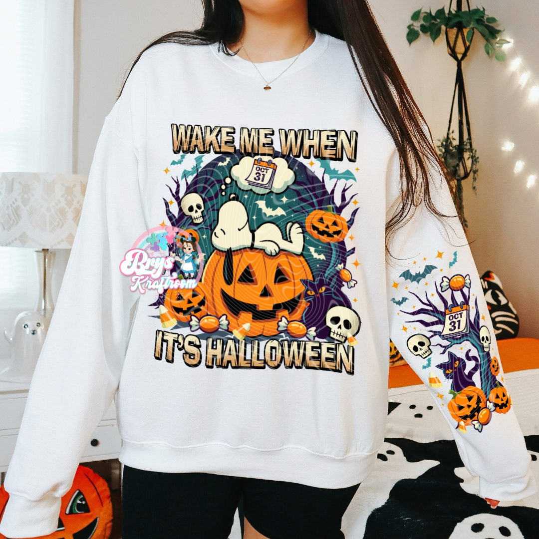 Wake Me When It’s Halloween | Snoop-y