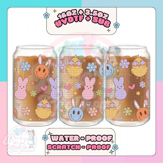 Chicks + Smiling Face Bunnies