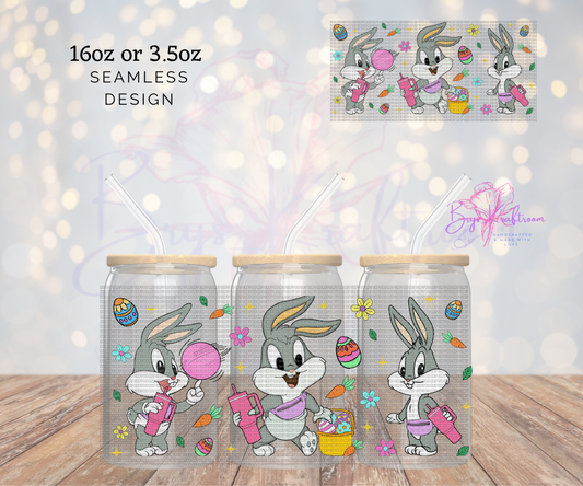 Bougie Easter Bunny EXCLUSIVE* UV DTF Wraps