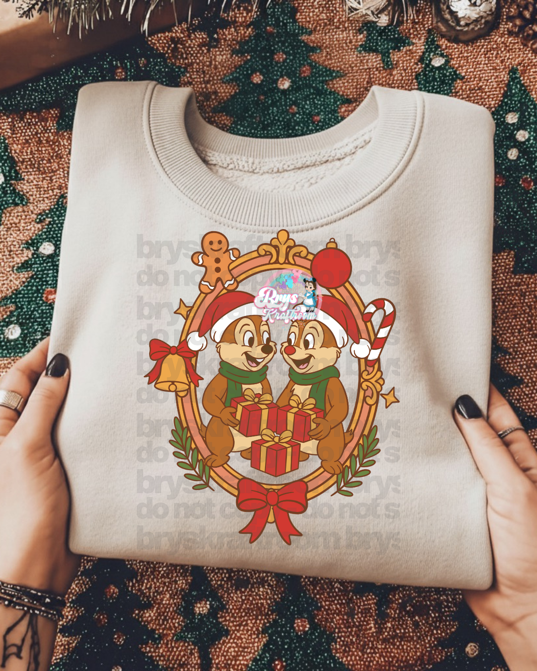 Xmas Frame | Chipmunks