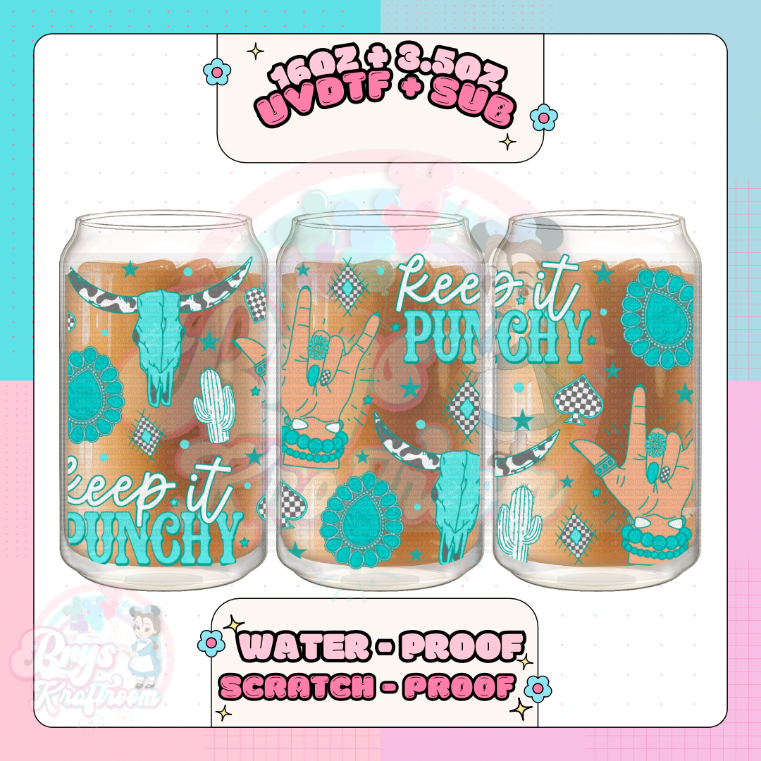 Keep It Punchy | Turquoise