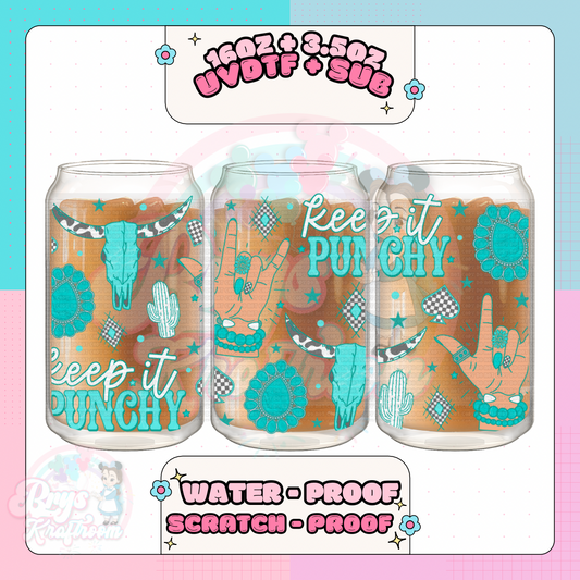 Keep It Punchy | Turquoise