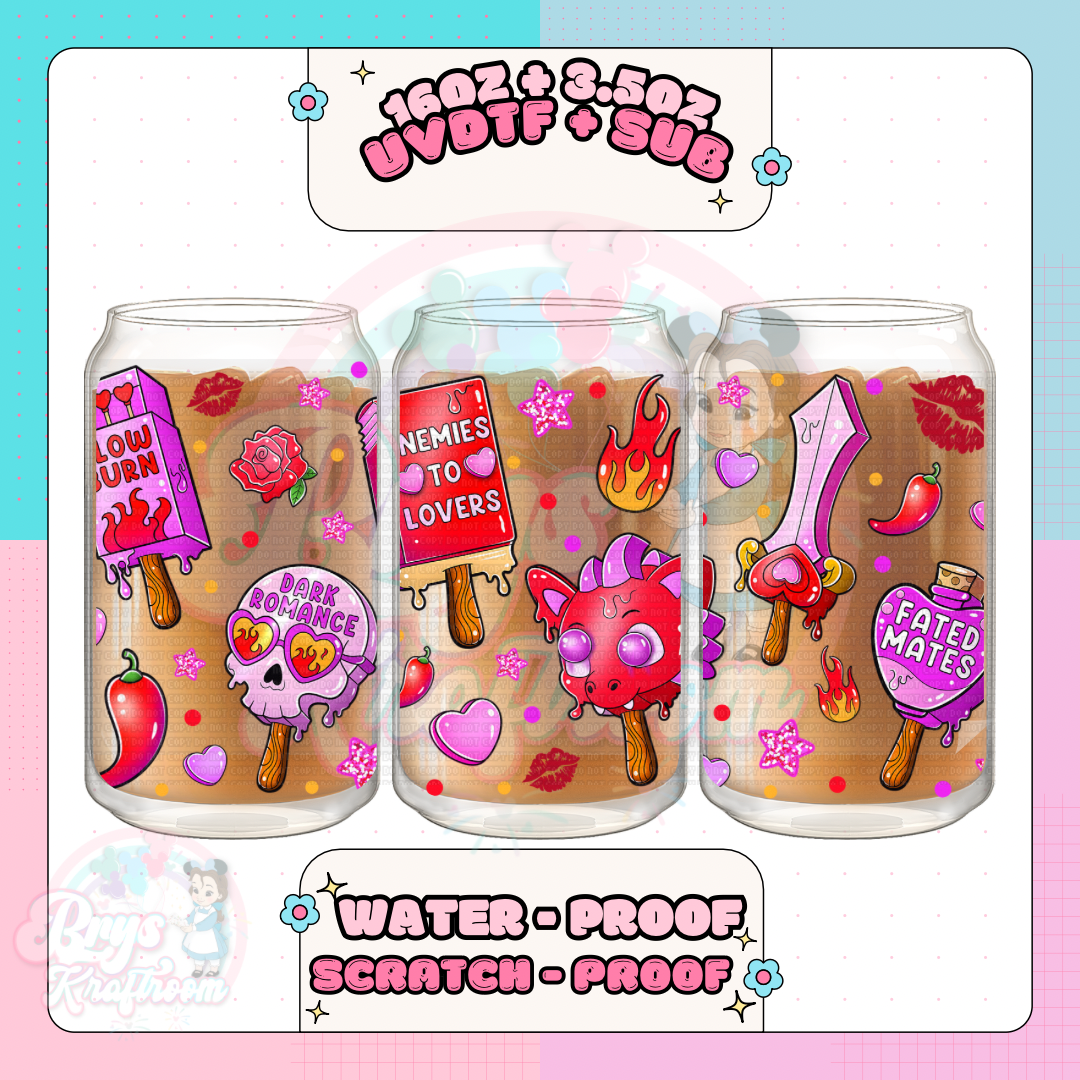 Dark Romance Popsicles