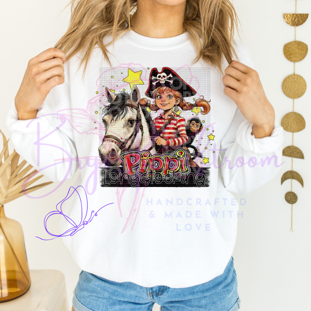 Pippi Horse 11” DTF