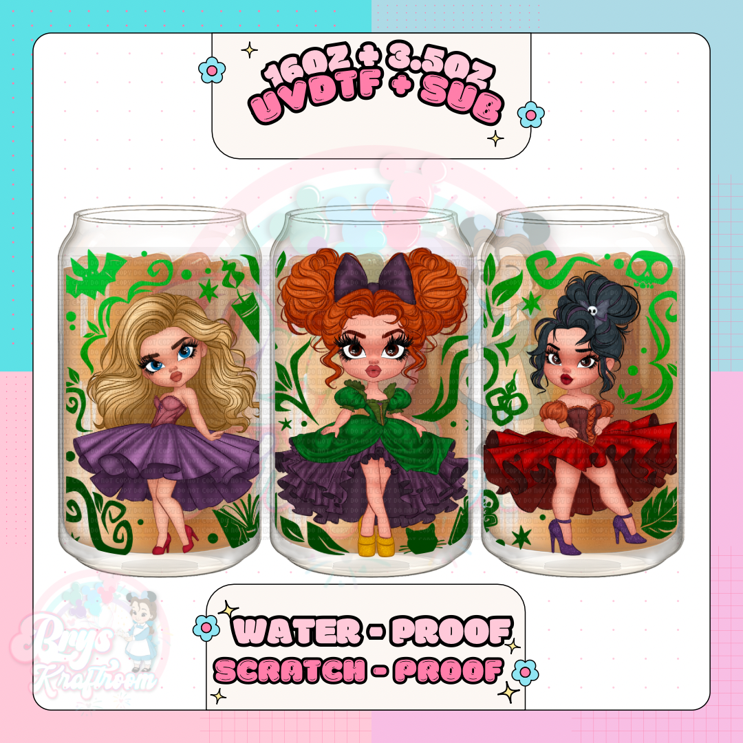 Hocus Pocus (Plain Green Print)
