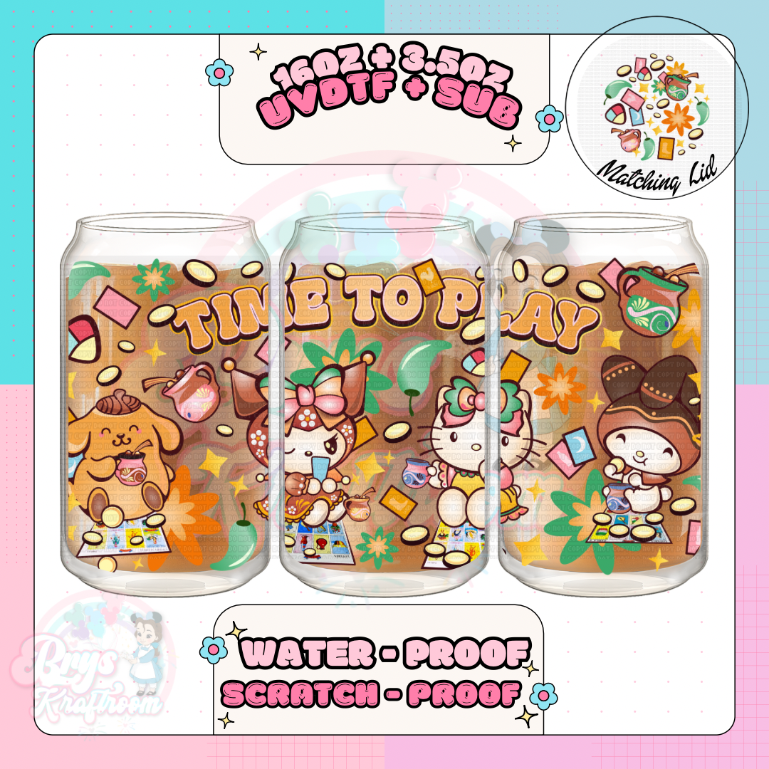 Time To Play | Lotería Sanrio