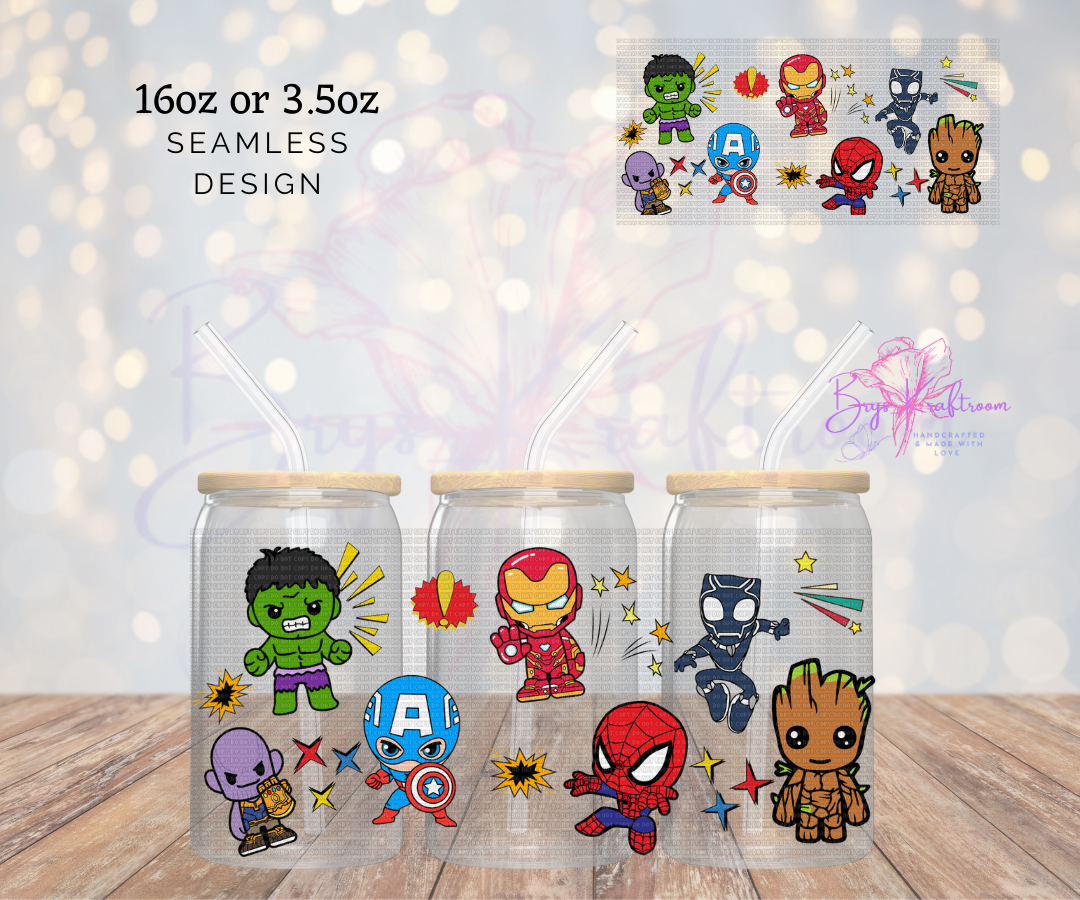 Avengers Minis *Exclusive* UV DTF Wraps