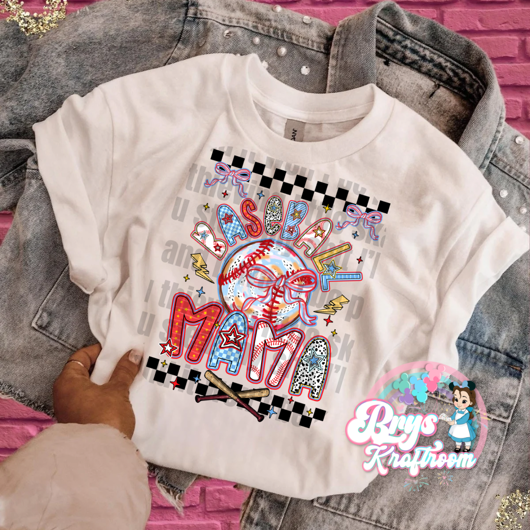 Baseball Mama | Colorful
