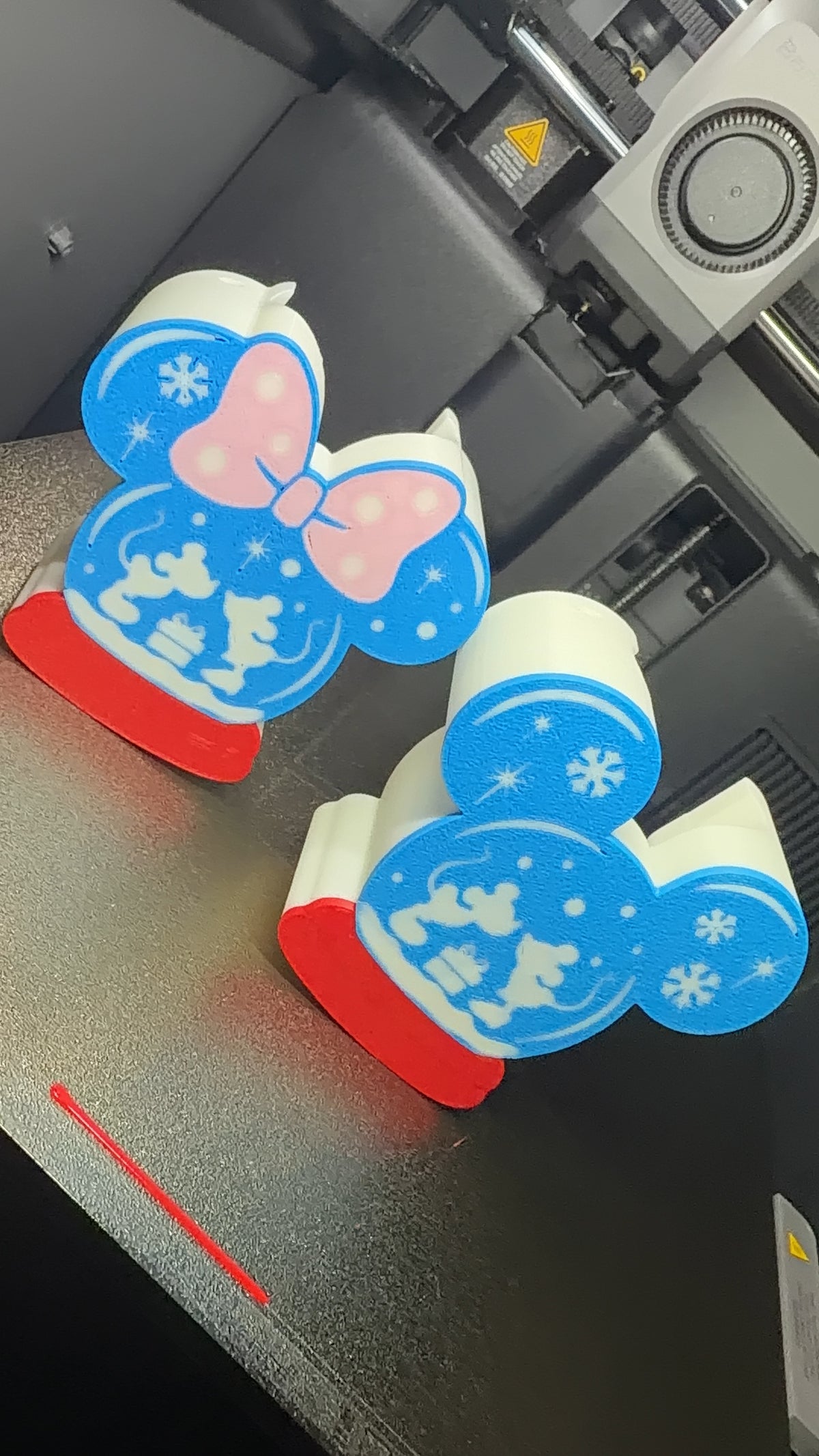 Mickey “Flatbacks” Snowglobe | SaniBac Holder| 3D