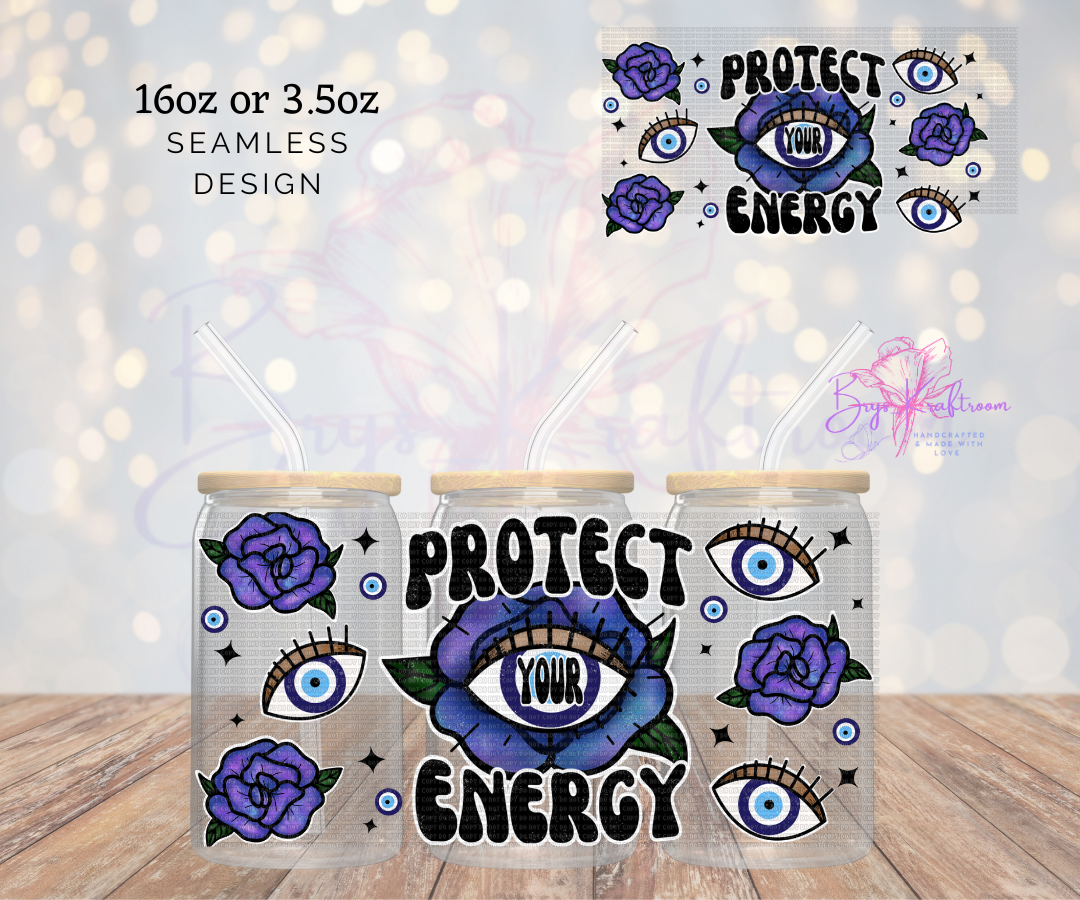 Protect your Energy *EXCLUSIVE* UV DTF Wraps