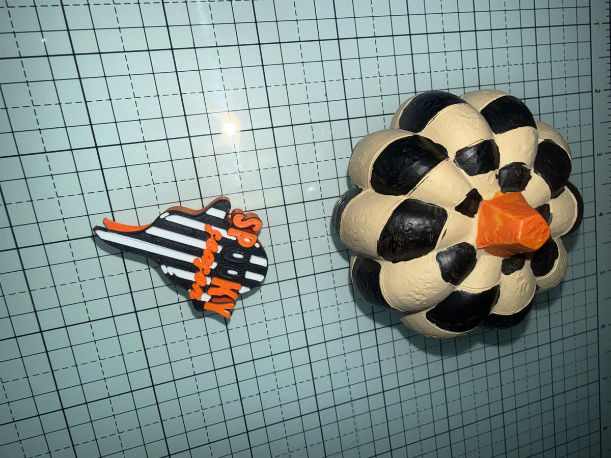 Halloween Ghost | 3D | Straw Topper