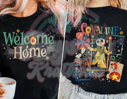 Welcome Home Cora (Front+Back)