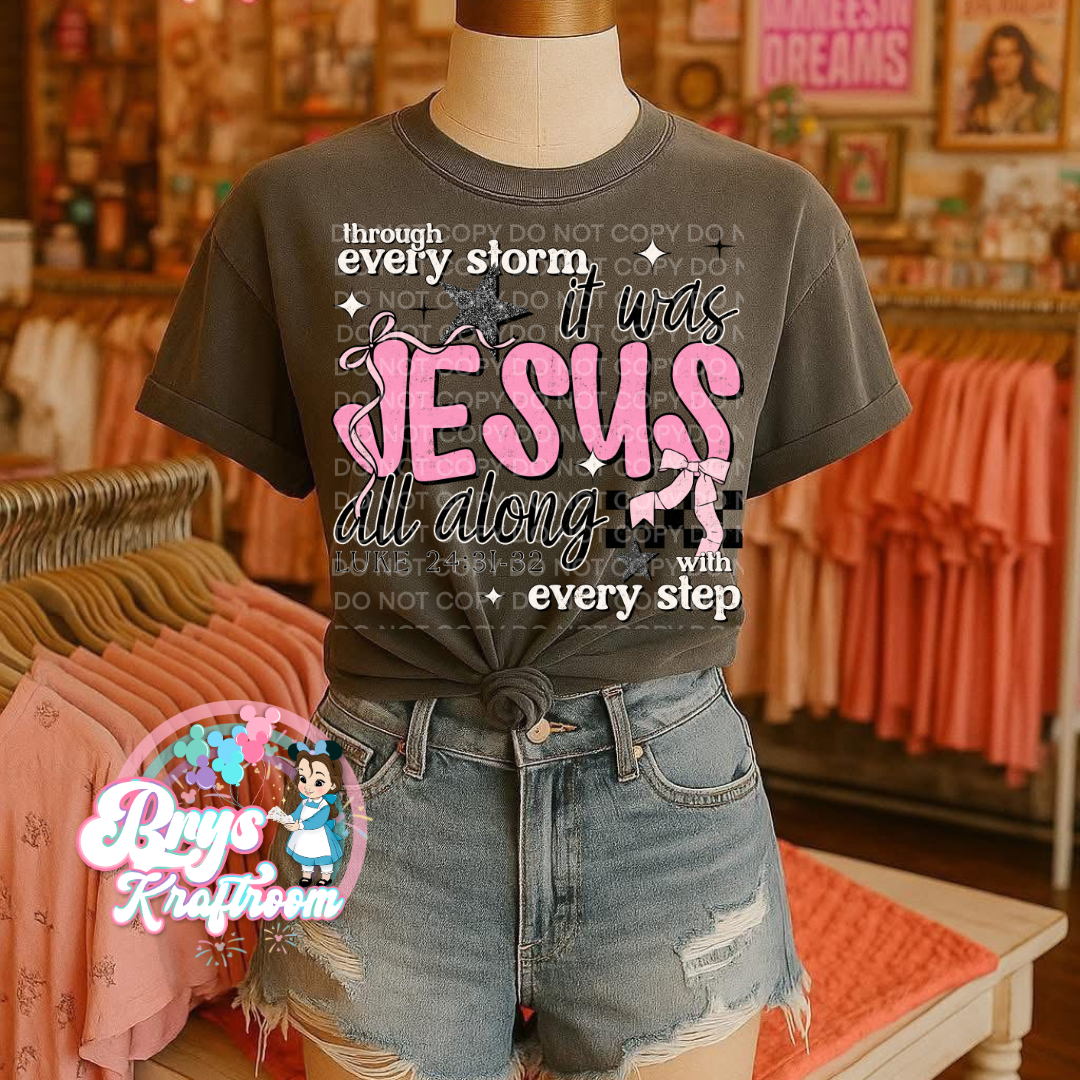 It was Jesus all along