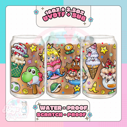 Sundaes Mario Bros