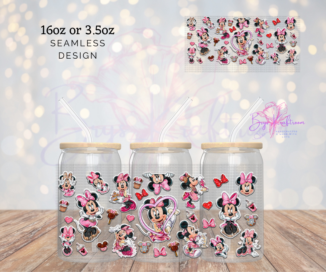 Minnie Desserts UV DTF Wraps