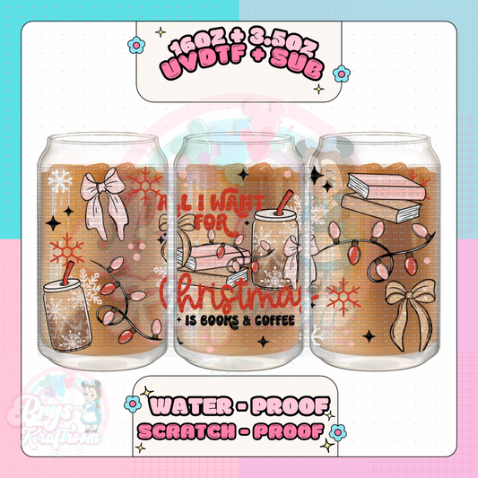 All I want for Christmas is coffee + books