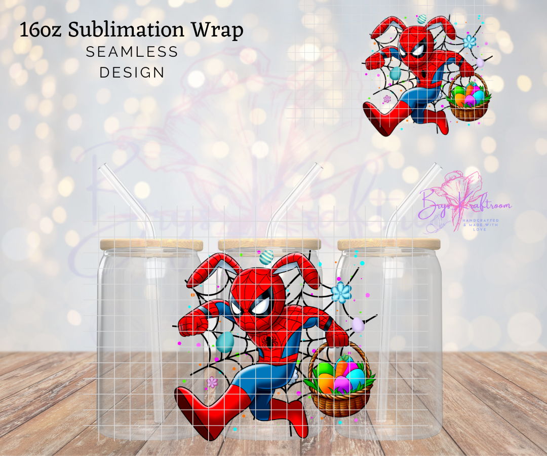 Spidey Bunny UV DTF Wraps