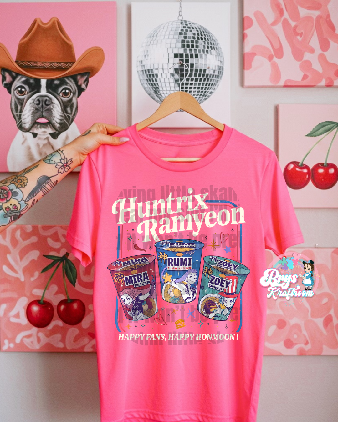 Huntrx Ramyeon | White Font