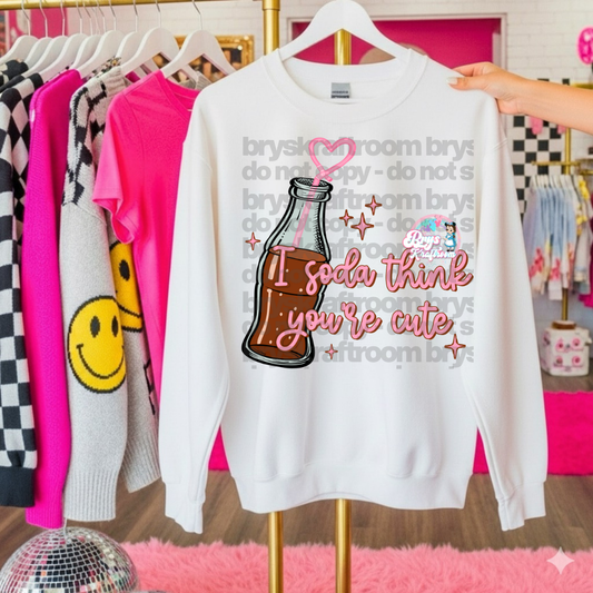 I Soda Think You’re Cute