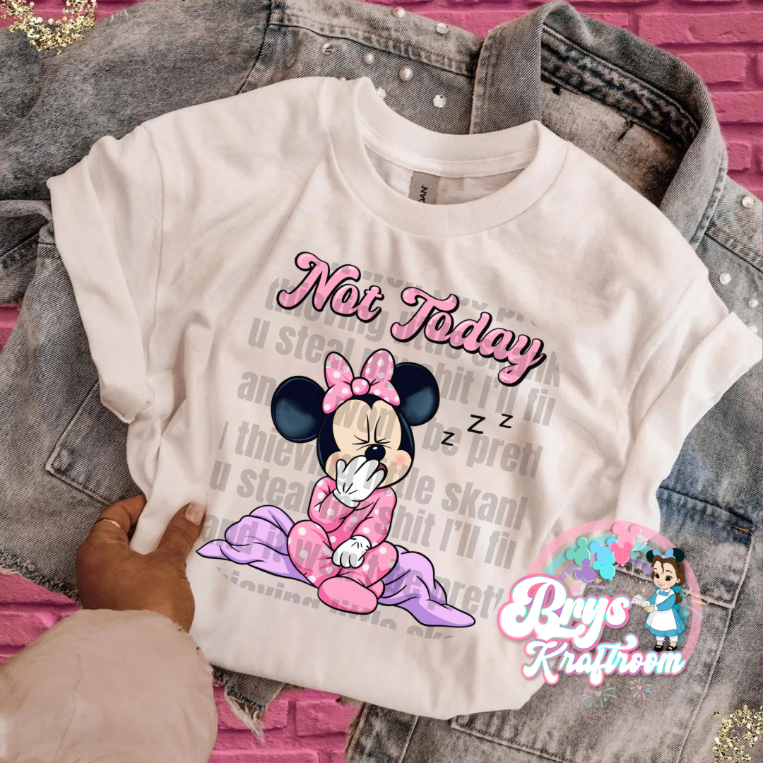 Not Today | Sleepy Mouse