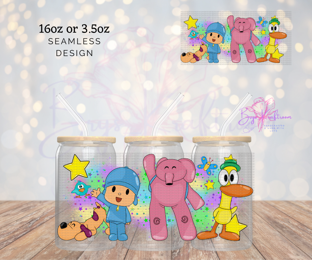 Pocoyo *Exclusive* UV DTF Wraps