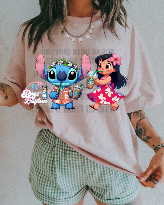 Coffee stitch + Lilo