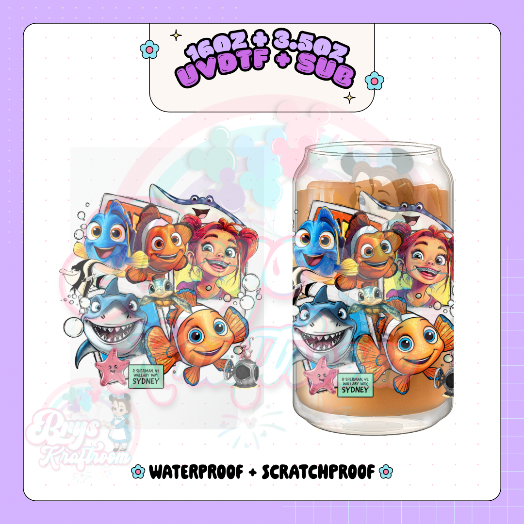 Uv Decals Bundle (Disney Polaroids)