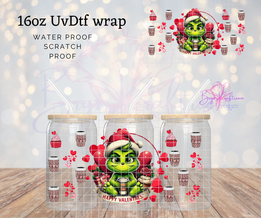 Green Baby Boy Love UV DTF Wraps