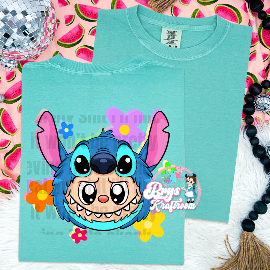 Labubu Stitch Head