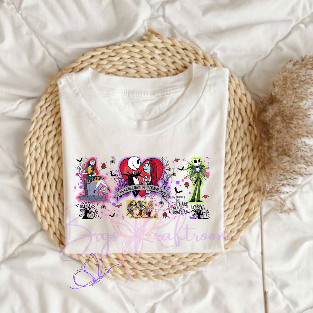 You Go Together like J+ S NBC 11” DTF Transfer