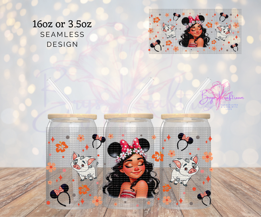 Disney Moana UV DTF Wraps