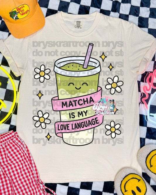 Matcha Is My Love Language