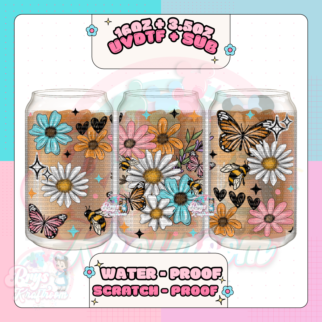 Bees + Daisies