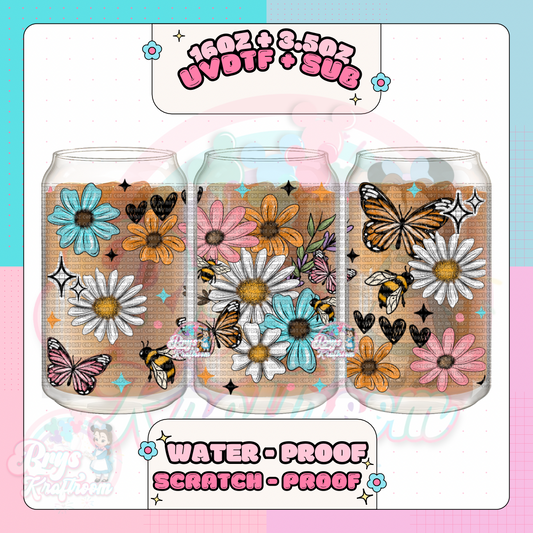 Bees + Daisies