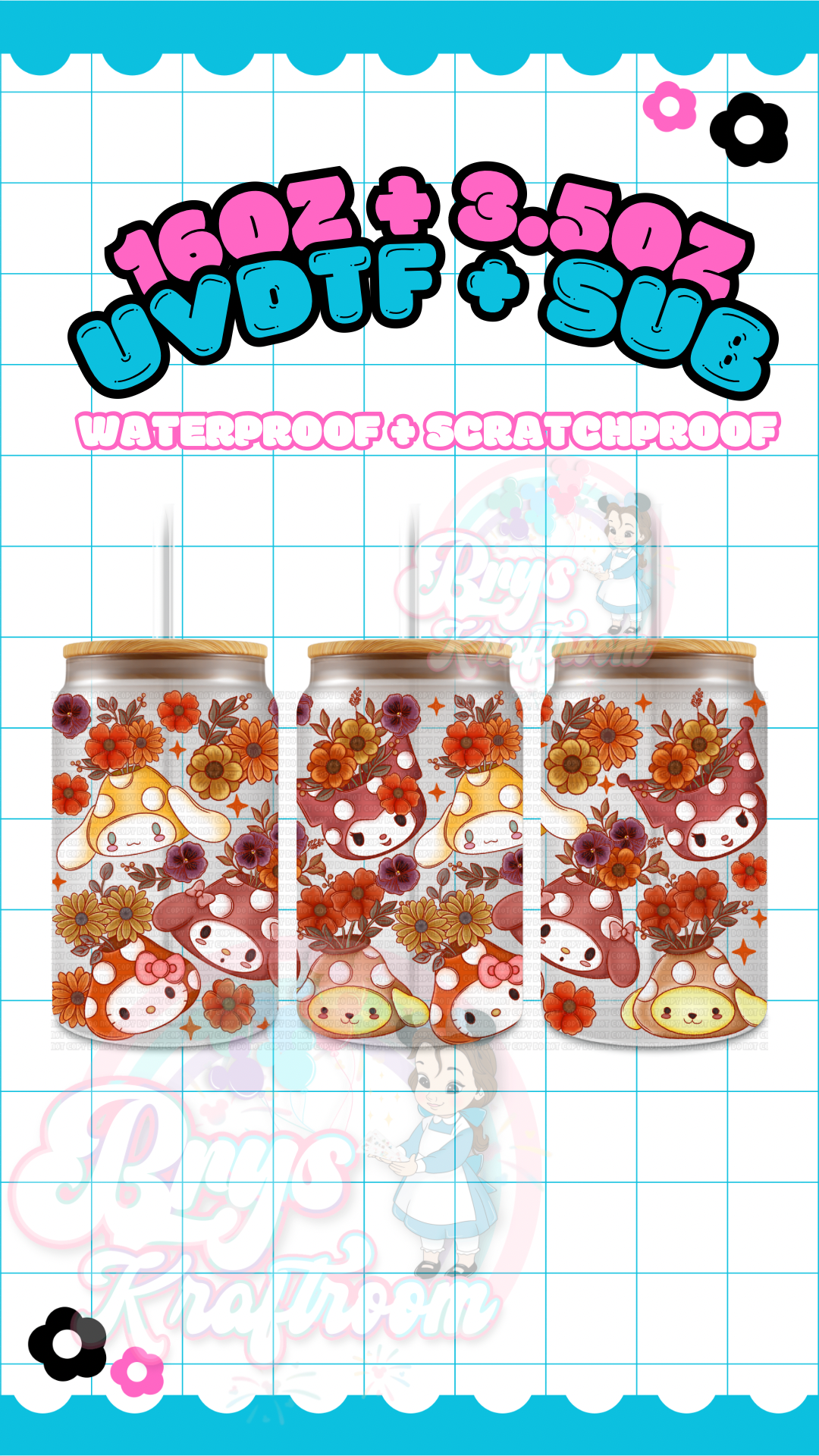 Sanrio Autumn Planters