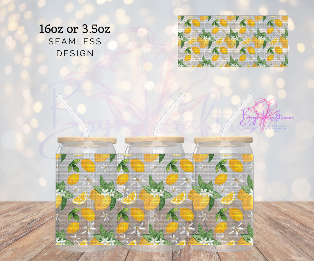 Lemons UV DTF Wraps
