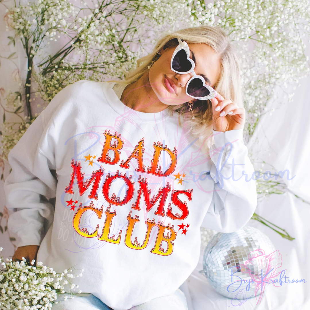 Bad Moms Club 11” DTF Transfer