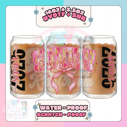 Senior C/O 26 | Pink