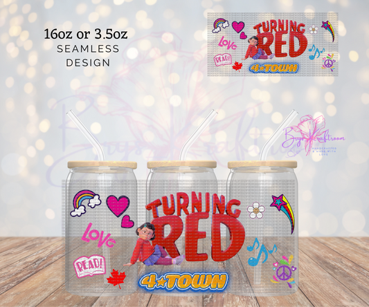 Turning Red Panda EXCLUSIVE* UV DTF Wraps