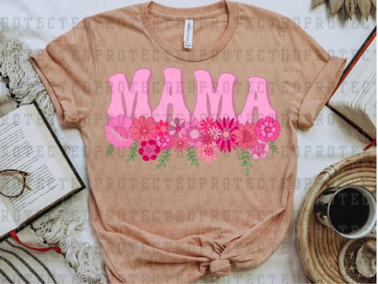 Mama Floral 11” DTF Transfer