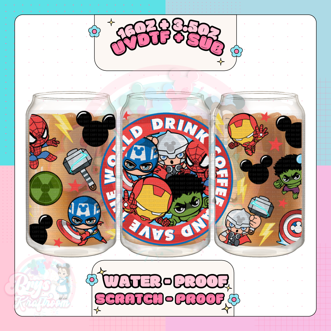 Heroes World Drink Coffee