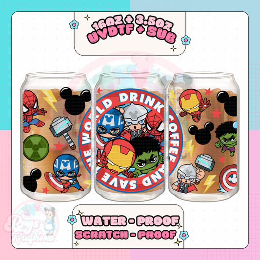 Heroes World Drink Coffee