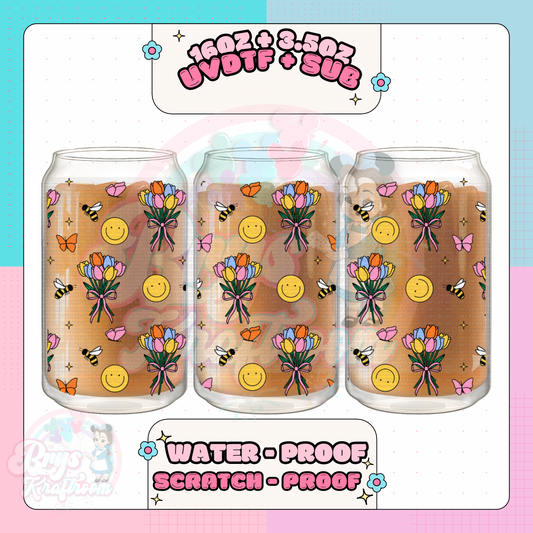 Yellow Tulip Boquette + Smiles