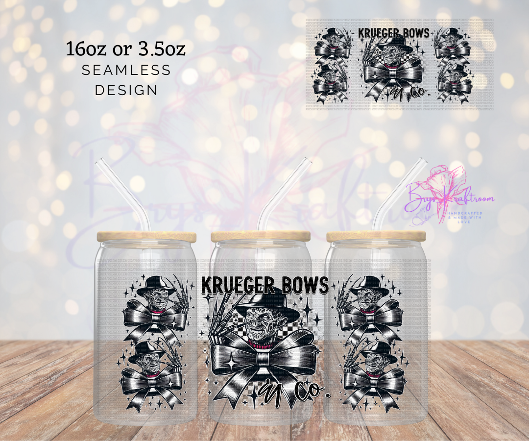 Krueger bows UV DTF Wraps