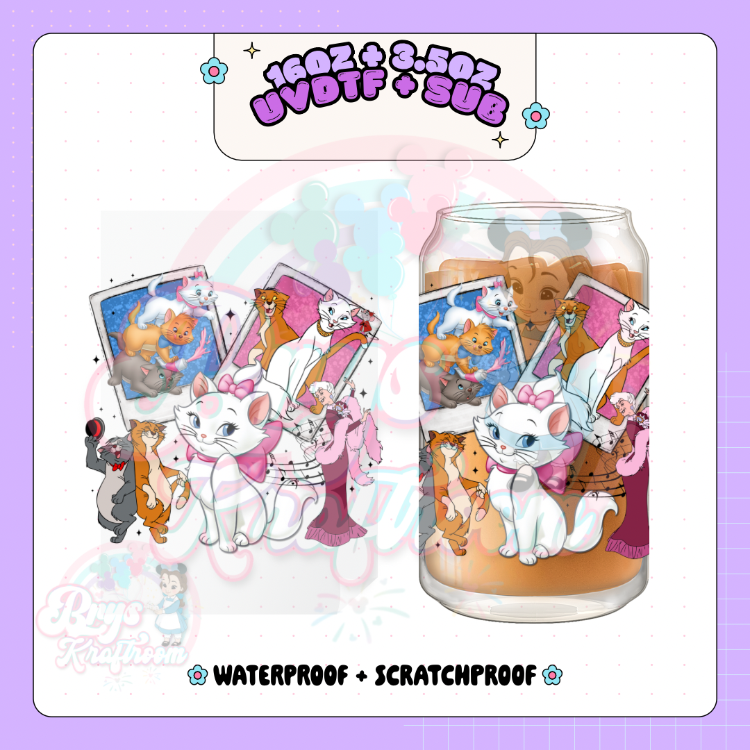 Uv Decals Bundle (Disney Polaroids)